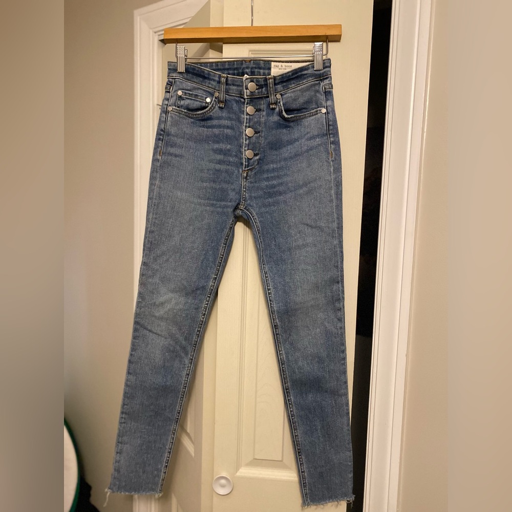 Rag & Bone Blue Denim Jeans